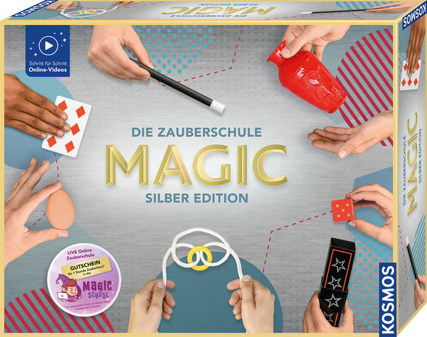 die Zauberschule MAGIC Silber Edition (Zauberkasten von KOSMOS)